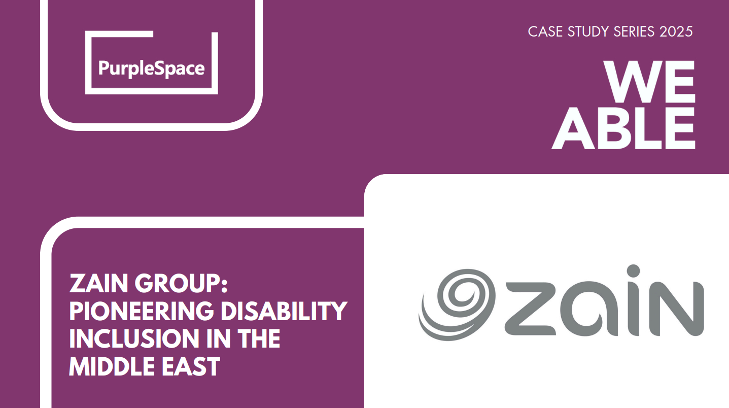 PurpleSpace Case Study Series 2025 presents Zain WE ABLE: Pioneering Disability Inclusion in the Middle East